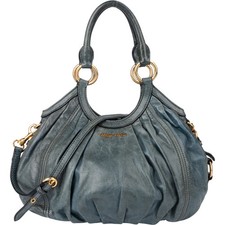 Borsa a mano Miu Miu Blue