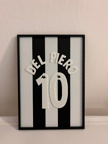 Quadro del piero juventus - del,
