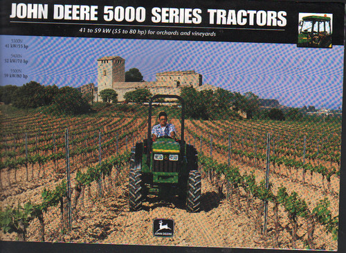 Brochure trattori john deere - brochure,
