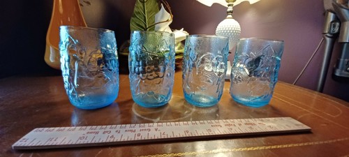Bicchieri vintage blu - 4,