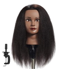 16" Black Mannequin Head -
