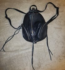 Borsa a libro Rebecca Minkoff Julian in pelle nera