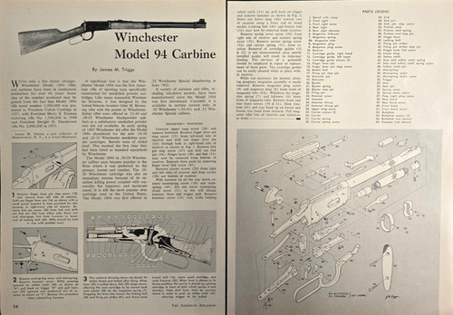 Winchester model carabina - model, 94