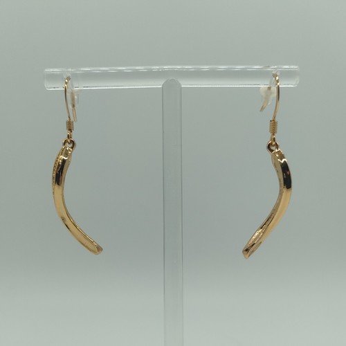 Orecchino acciaio inox - , oro