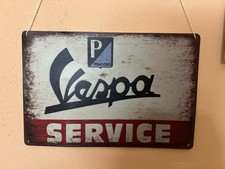 insegna pubblicitaria vintage, Piaggio Vespa