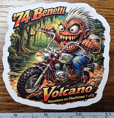 Adesivo benelli volcano - benelli,