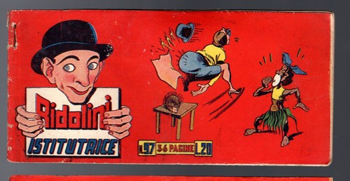 Fumetto striscia ridolini - ,