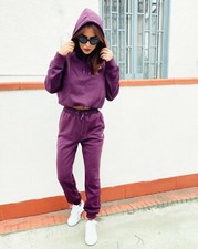 Fila Purple Hooded Sweatshirt