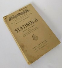 ♥ STATISTICA Ettore Arduino Biblioteca degli Studenti Raffaello Giusti 1938 B12
