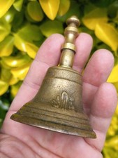 Piccola e antica campana in bronzo fine 800 primi del 900