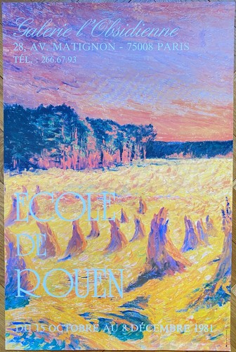 Ecole rouen poster - de,