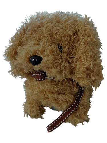 Peluche cane barboncino - peluche, beige