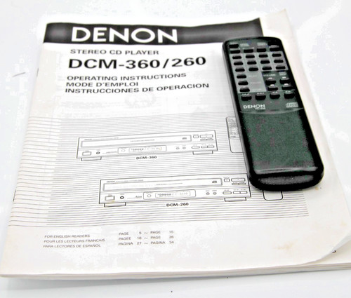Denon lettore cd stereo - lettore,