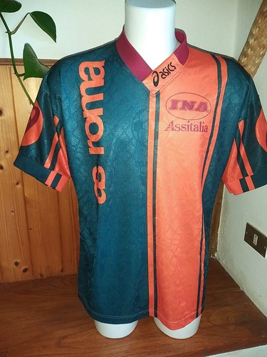 Maglia calcio roma - roma, asics