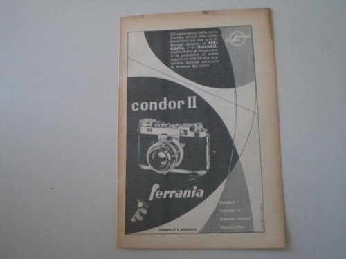 Advertising pubblicità 1952 - advertising,