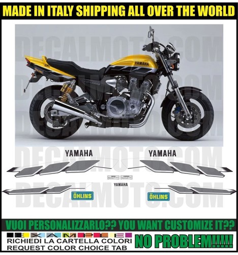 Adesivi xjr 1300 - 2001, sp