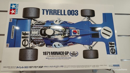 Tyrrel 003 monaco stewart - tyrrel,