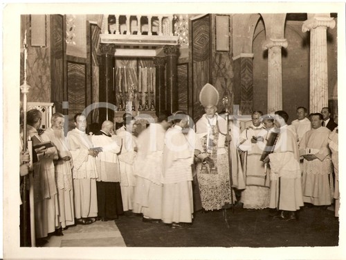 1930 roma benedizione campane - roma,