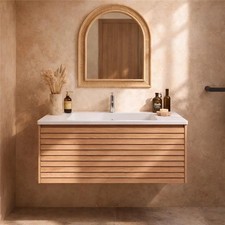 Mobile bagno 90x48 quercia un