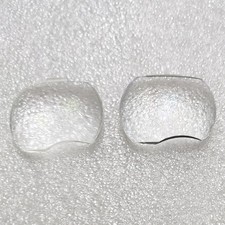 Resina, vetro lente convessa