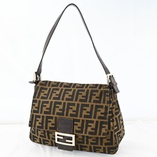 Auth FENDI Mamma Baguette