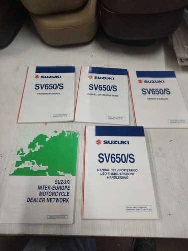 Suzuki 650 pack - suzuki, libretto