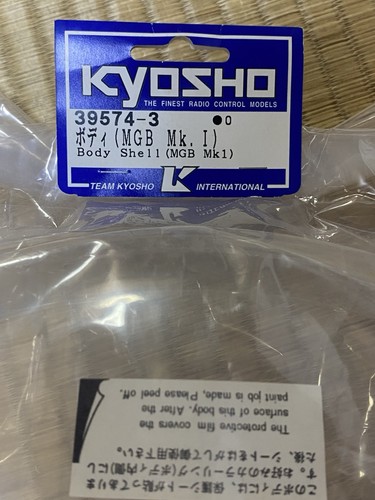 Kyosho mgb 1 rc - 1/10, scocca