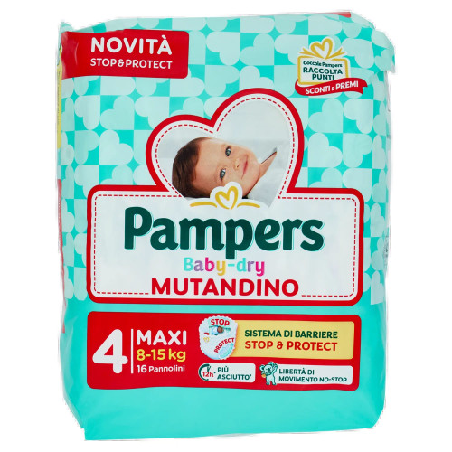 Pampers baby dry mutandino - baby-dry,