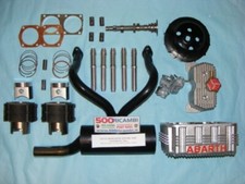 FIAT 500 & 126 KIT ELABORAZIONE COMPLETO ABARTH MOTORE 750 PISTONI CAMMA CARBURA