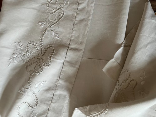 Antico copriletto lino - in,