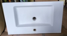 lavabo bagno sospeso bianco, dimensioni 86x52, come nuovo