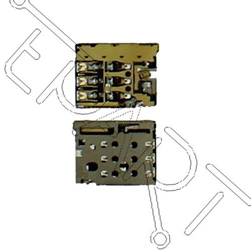 Ricambio modulo lettore schede