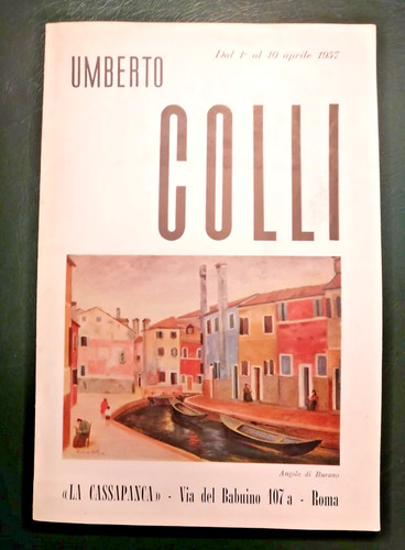 1957 invito mostra umberto - mostra,