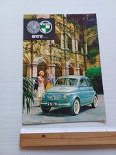 Steyr Puch Fiat 500 depliant