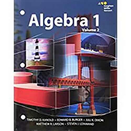 Hmh algebra interactive - algebra, 1: