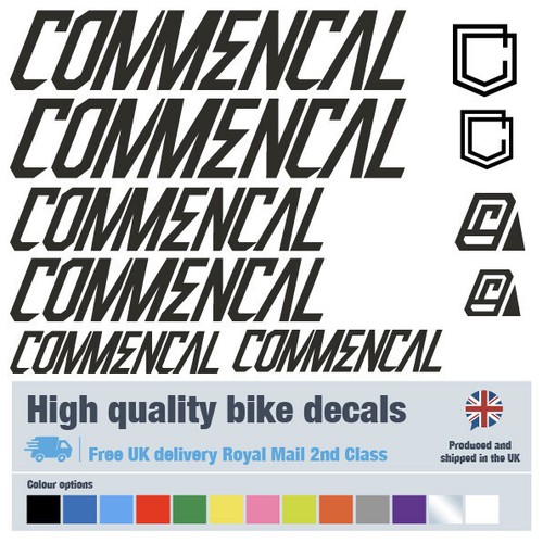 Etichette decalcomanie bici