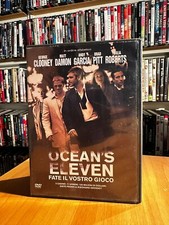 OCEAN'S ELEVEN (2001) con GEORGE CLOONEY BRAD PITT DVD OTTIME CONDIZIONI