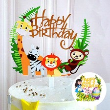 Cake Topper Buon Compleanno