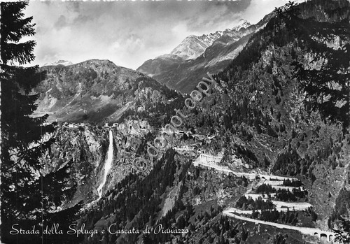 Cartolina strada dello - cartolina,
