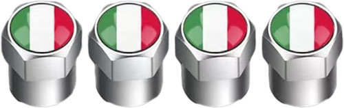 Tappini gomme auto bandiera - tappini,