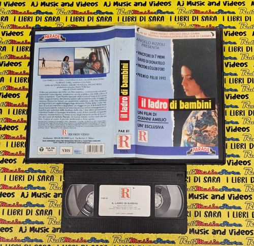 Vhs film ladro bambini - film,