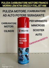 PULIZIA CARBURATORE MOTORE FRANCO MORINI LEM KTM GRIZZLY HM F12 F15 F10 F12R BWS