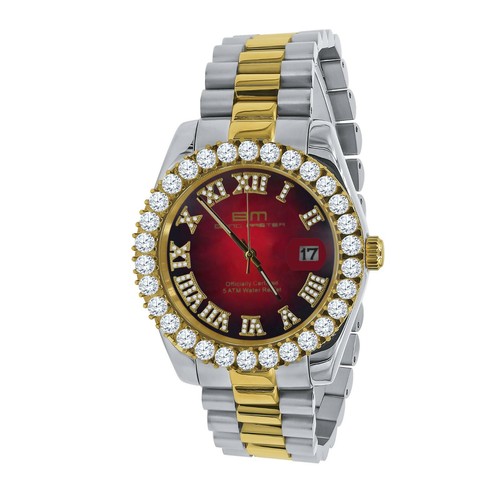 Orologio uomo quadrante rosso - quadrante,