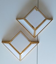 STUPENDA COPPIA DI APPLIQUE IN