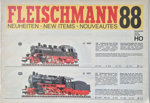 Fleischmann catalogo - h0,
