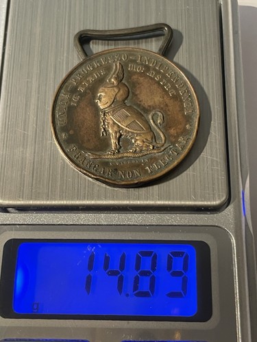 Medaglia 1884 cooperatori - 1884, ai