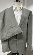 ABITO UOMO PRINCIPE DI GALLES GRIGIO LANA 46 48 50 52 54 56 58 60 AUTUNNO INVERN