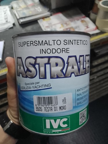 Smalto marino astrale testa - smalto,