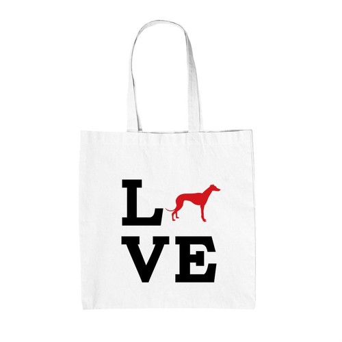 Love greyhound dog silhouette - greyhound,