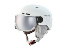 HEAD CASCO SCI CON VISIERA DONNA  325010  QUEEN VISOR WHITE